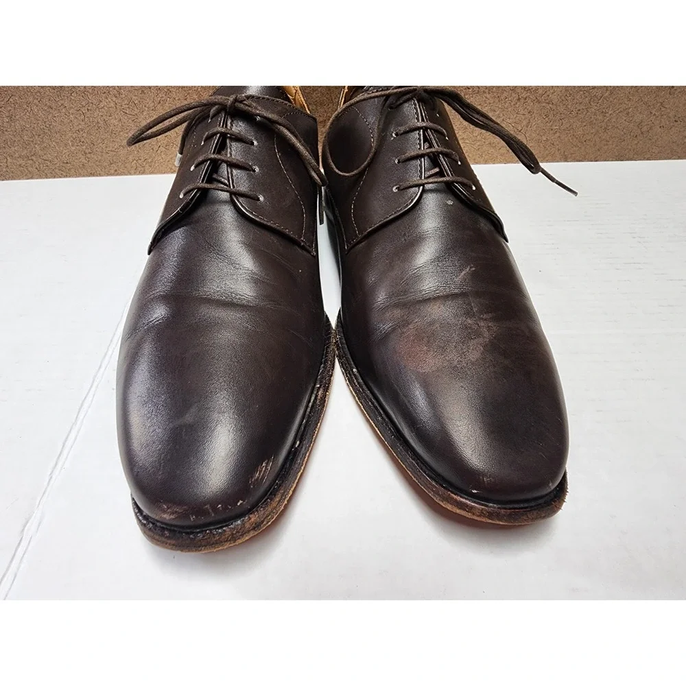 Hugo Boss dress shoes 10 Leather Brown